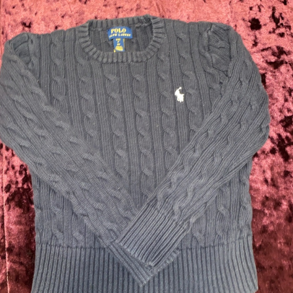 Polo by Ralph Lauren Men's Navy Sweater